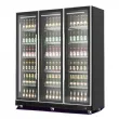 Armoire  boisson 3 portes vitres 1173 Litres noire COMBISTEEL en stock