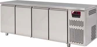 Tour pâtissier 400x600 inox 4 portes FREEZERLINE Tour pâtissier 400x600 inox 4 portes FREEZERLINE