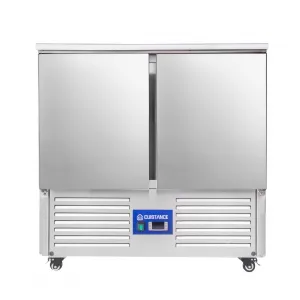 Saladette rfrigre 2 portes inox CUISTANCE