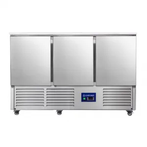 Saladette rfrigre 3 portes inox CUISTANCE