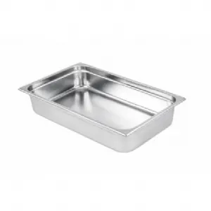 Bac gastro inox GN 1/1 profondeur 100mm CBG11100B