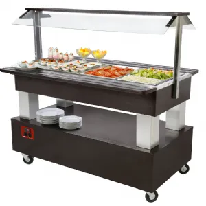 Buffet r�frig�r� salad bar 4 x GN1/1 DIAMOND BSB/4N-B1-R2_PROMO