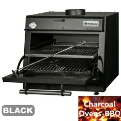 Four barbecue  charbon professionnel GN1/1 60Kg/h DIAMOND CBQ-060/BK_PROMO