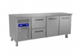 Desserte rfrigre 2 portes 2 tiroirs profondeur 700mm DIAMOND