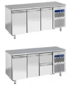 Desserte rfrigre positive 3 portes profondeur 700mm DIAMOND TG3N/L_PROMO