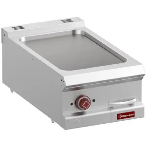 Plancha professionnelle lectrique lisse en fonte 1 zone DIAMOND profondeur 700mm