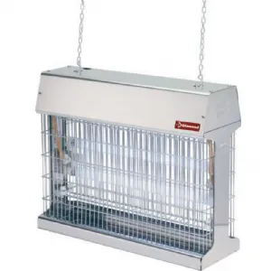 Exterminateur d'insectes suspendu en inox - 2 tubes fluorescents DIAMOND - EI306-PX EI306-PX_PROMO