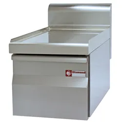 Plan de travail simple DIAMOND profondeur 600mm N60/PTC3T-N_PROMO