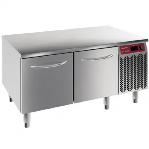 Soubassement rfrigr 2 tiroirs GN1/1 longueur 1200mm DIAMOND N77/R212G-9A_PROMO