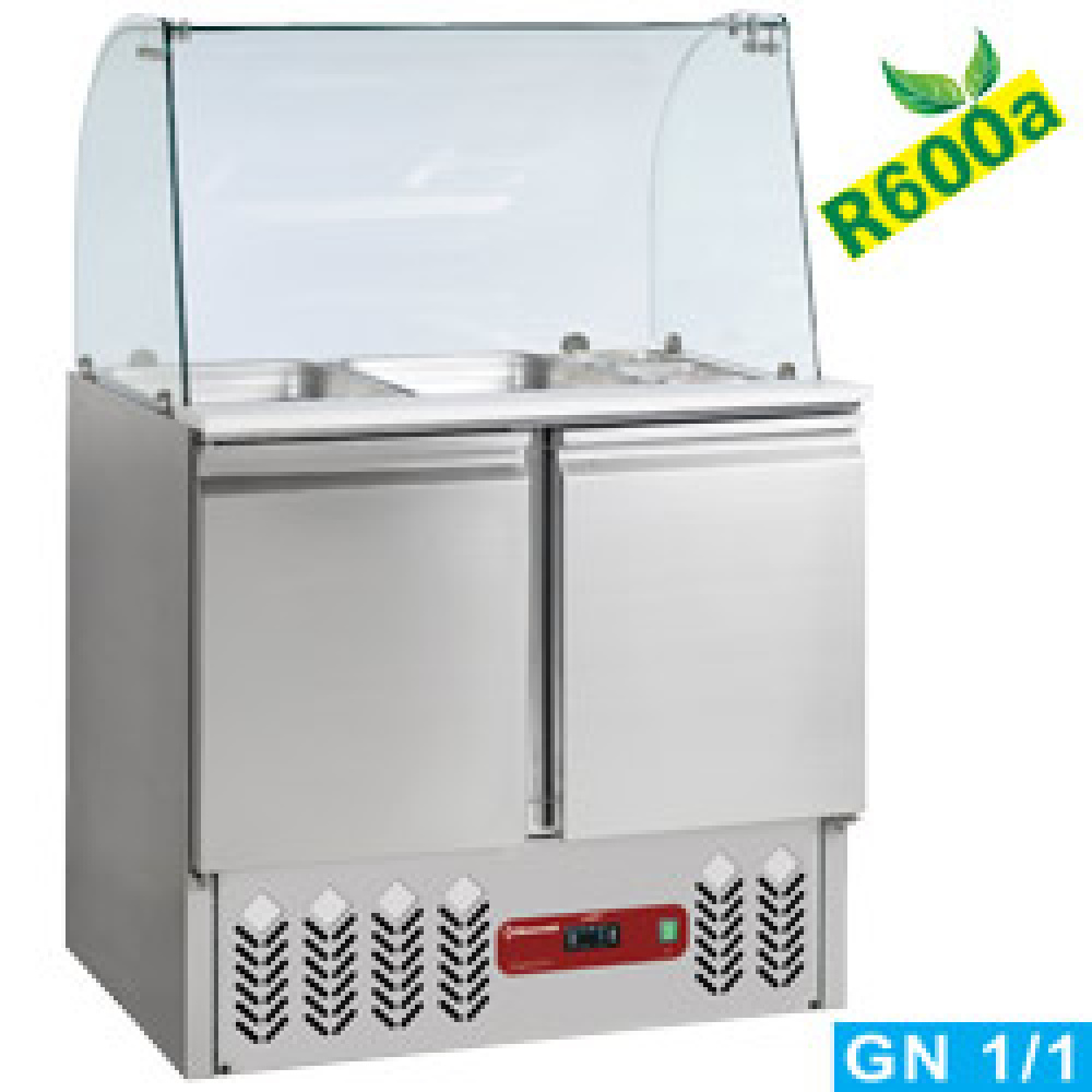 Frigo professionnel positive 2 portes 1400L DIAMOND disponible sur