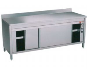 Meuble chauffant inox 1000x600mm DIAMOND - TE106A/M
