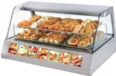 Vitrine chaude panoramique longueur 1200mm DIAMOND