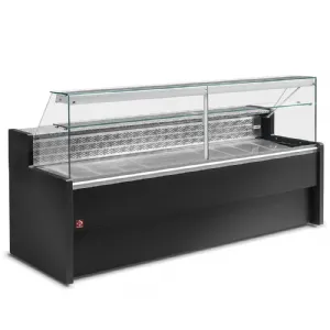 Vitrine rfrigre verticale noire portes coulissantes longueur 1500mm DIAMOND IMG15/S-B5/R2_PROMO