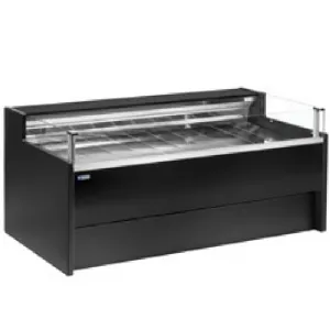 Vitrine rfrigre  vitre Self-service longueur 1500mm DIAMOND - VENICE NOIR VZ15/B5-VR2/SS_PROMO
