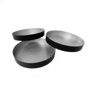 Moules � g�teaux en alusteel rond � bord