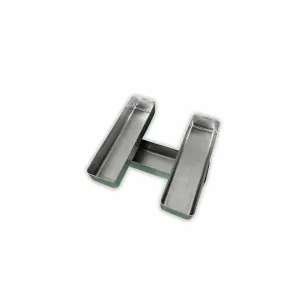 Moules � g�teaux en inox rectangulaire 130x35x25mm