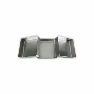 Moules � g�teaux en inox carr� 72x72x20mm