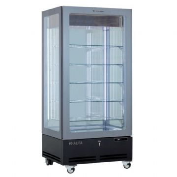 Vitrine réfrigérée 4 faces vitrées négative ventilée TECFRIGO Vitrine réfrigérée 4 faces vitrées négative ventilée TECFRIGO