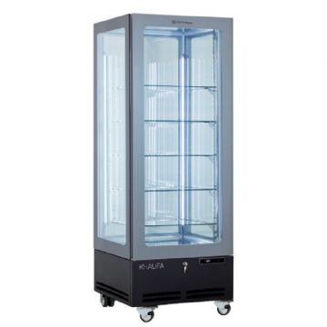 Vitrine réfrigérée 4 faces vitrées positive ventilée TECFRIGO Vitrine réfrigérée 4 faces vitrées positive ventilée TECFRIGO