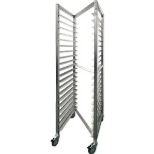 Echelle inox ptisserie encastrable 400x600 20 niveaux PANIMATIC