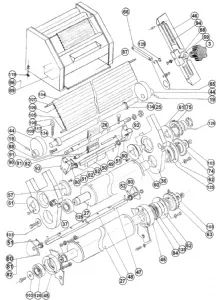 Pi�ces d�tach�es pour fa�onneuse boulangerie