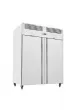 Frigo professionnel inox 2 portes positif 1200 litres CUISTANCE