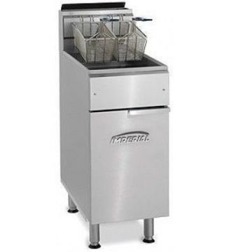 Friteuse  haut-rendement gaz 1 cuve 27 Litres IMPERIAL IFS-50