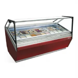 Vitrine rfrigre  crme glace 14  20 bacs srie corail INFRICO