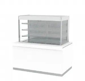 Vitrine rfrigre verticale libre service avec cuve pour 4 bacs GN1/1 INFRICO - Srie SELF-SERVICE - Gastrobuffets MB80VMC4