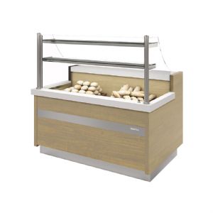 Vitrine neutre corbeille à pain profondeur 990mm Longueur 1250mm MAGNUS - VMG 12 P Vitrine neutre corbeille à pain profondeur 990mm Longueur 1250mm MAGNUS - VMG 12 P