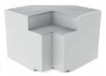 Meuble caisse en angle intrieur avec pose-sacs sans dcor profondeur 790mm Longueur 771mm EASY SLIM 790