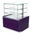 Vitrine neutre Version Tour viennoiserie sans dcor profondeur 778mm Longueur 555mm EASY SLIM 790