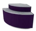 Meuble caisse en angle extrieur avec pose-sacs sans dcor profondeur 790mm Longueur 779mm EASY SLIM 790