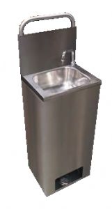 Lave mains inox autonome et sans contact - LMA-ECO