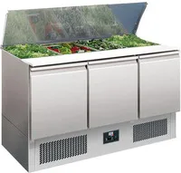 Saladette rfrigre 3 portes  capot en stock