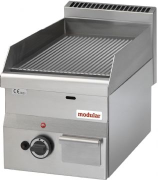 Plancha professionnelle électrique rainurée 1 zone MODULAR Plancha professionnelle électrique rainurée 1 zone MODULAR