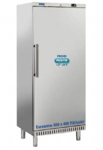 Armoire pâtissière positive inox 1 porte 600x400mm Armoire pâtissière positive inox 1 porte 600x400mm