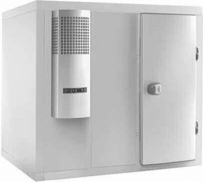 Chambre froide positive groupe pré-monté sur panneau 1400x1100x2110mm MERCATUS Chambre froide positive groupe pré-monté sur panneau 1400x1100x2110mm MERCATUS