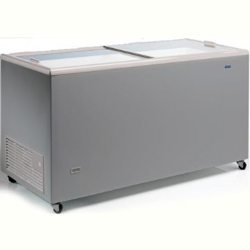 Conglateur coffre portes vitres 440 Litres TENSAI