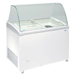 Vitrine réfrigérée à crème glacée 7 paniers TENSAI Vitrine réfrigérée à crème glacée 7 paniers TENSAI