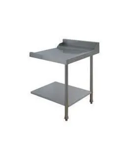 Table lisse entre/sortie droite 700x715x850mm PAP707D