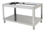 Support acier inox hauteur 1130x900x1050/1080mm PizzaGroup