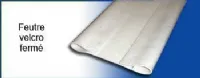 Feutres balancelles STAF 1060x150mm  velcro avec embout