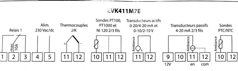EVERY CONTROL EVK411 Elektronikregler - Digitalregler Mit PTC Fühler Für Temperatursteuerung