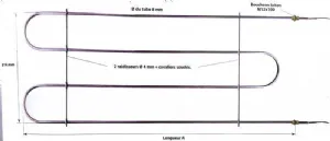 Rsistance adaptable au four  sole BONGARD RESIS39