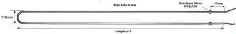 370W - 230v - Long A = 618mm