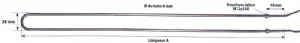 1320W - 230V - Long A = 2296mm