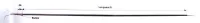 Resistance adaptable sur four  sole Tibiletti 250W 230V Longueur 951mm