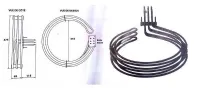 Rsistance circulaire adaptable sur four ventil BATINOX 8000W