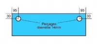Vitre de four adaptable sur FRINGAND